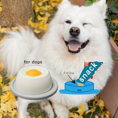 Interactive Lick Bowl – Anxiety-Relief Slow Feeder for Dogs & Cats
