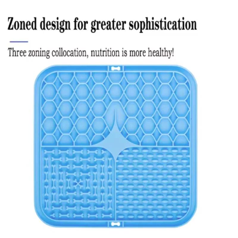 Premium Silicone Lick Mat – Calming Enrichment Pad for Dogs & Cats