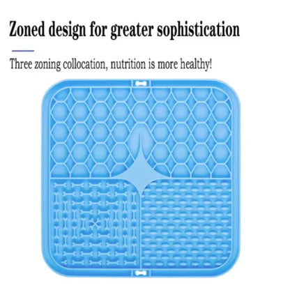 Premium Silicone Lick Mat – Calming Enrichment Pad for Dogs & Cats