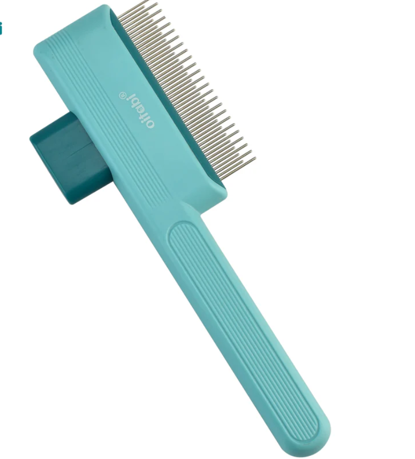 Self-Cleaning Pet Grooming Brush – One-Click Deshedding Comb for Dogs & Cats